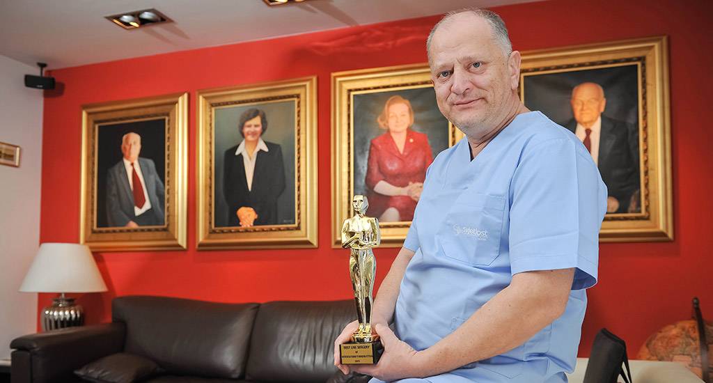 Prof. dr. sc. Nikica Gabrić i Klinika Svjetlost osvojili Oskara na Live Surgery simpoziju